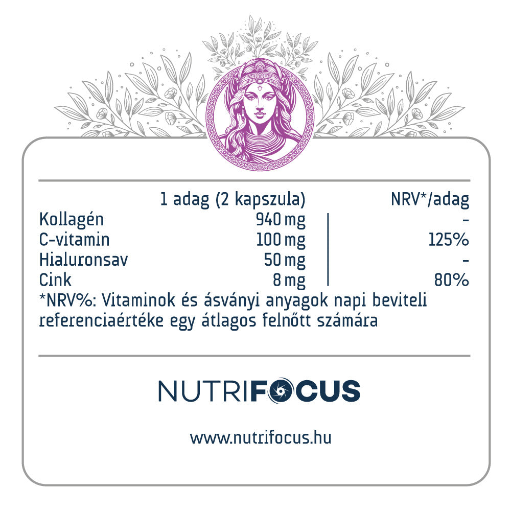 Collagen+Hyaluron kollagén kapszula 60 db