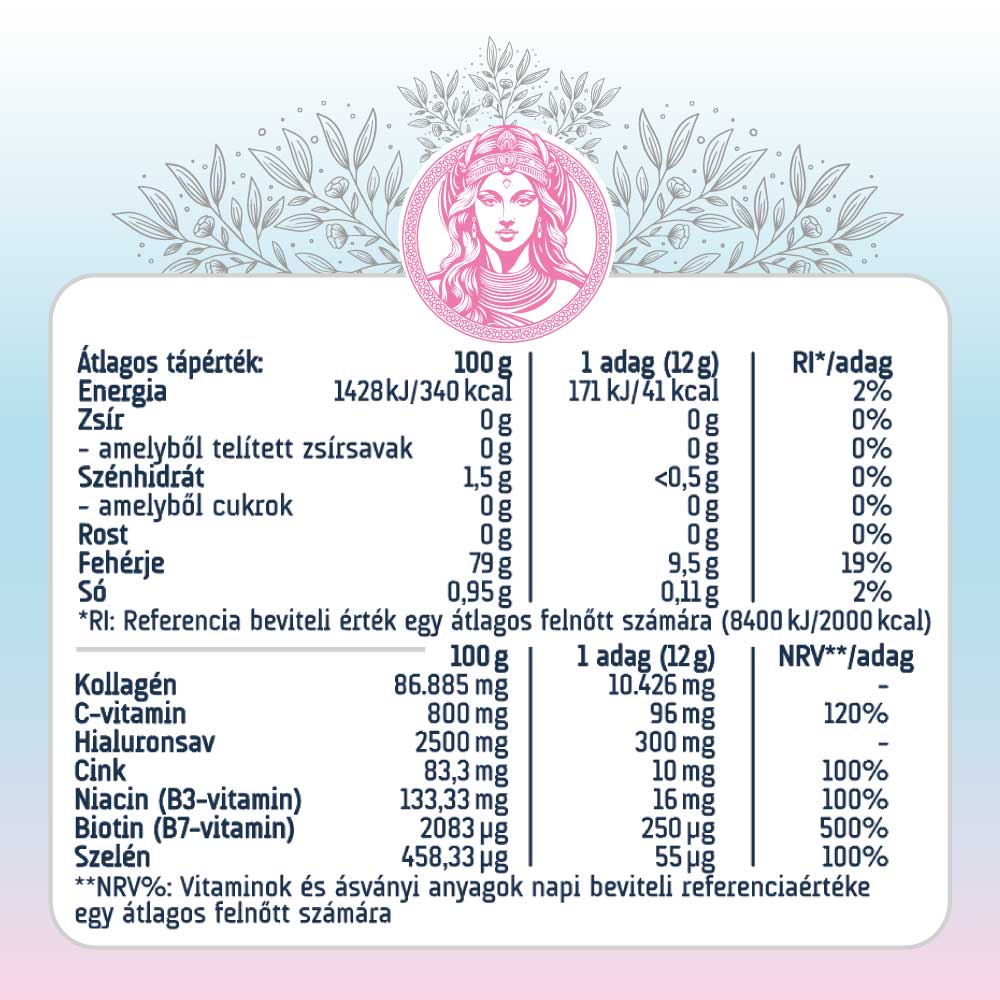 Beauty Collagen Complex - kollagén italpor 300 g