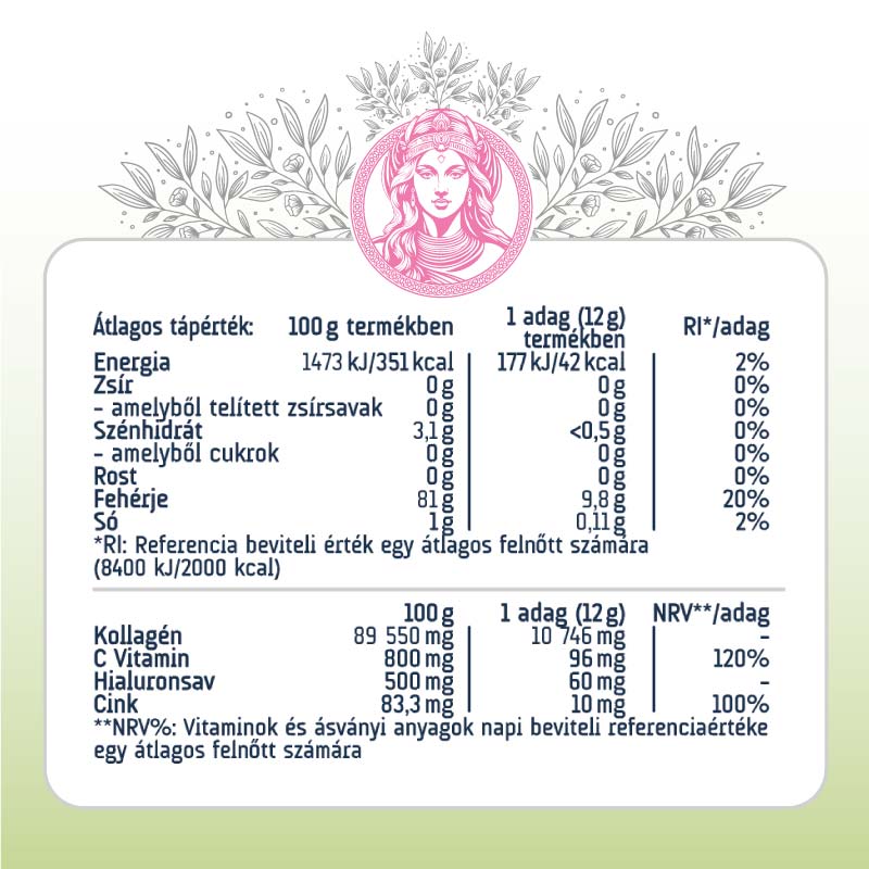 Collagen Complex Stevia - kollagén italpor 300 g