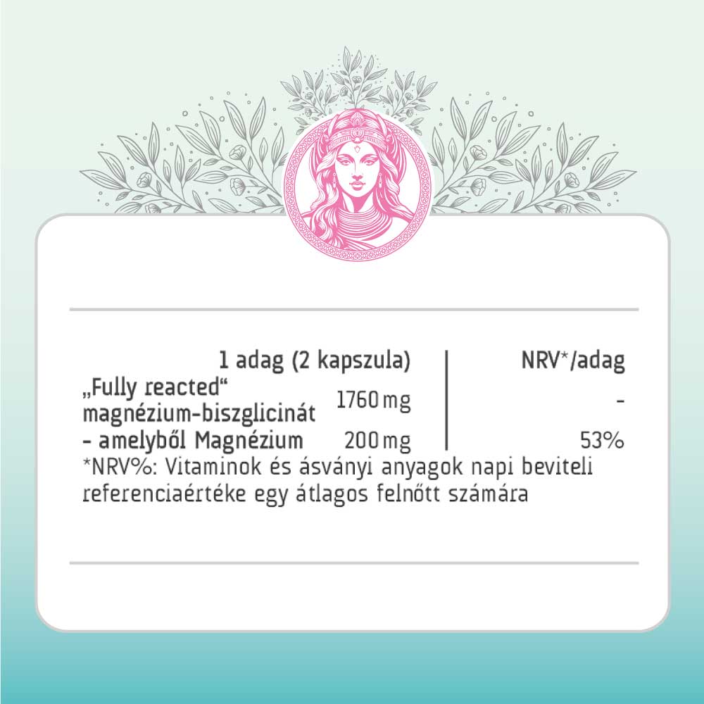Magnézium-biszglicinát kapszula 90 db