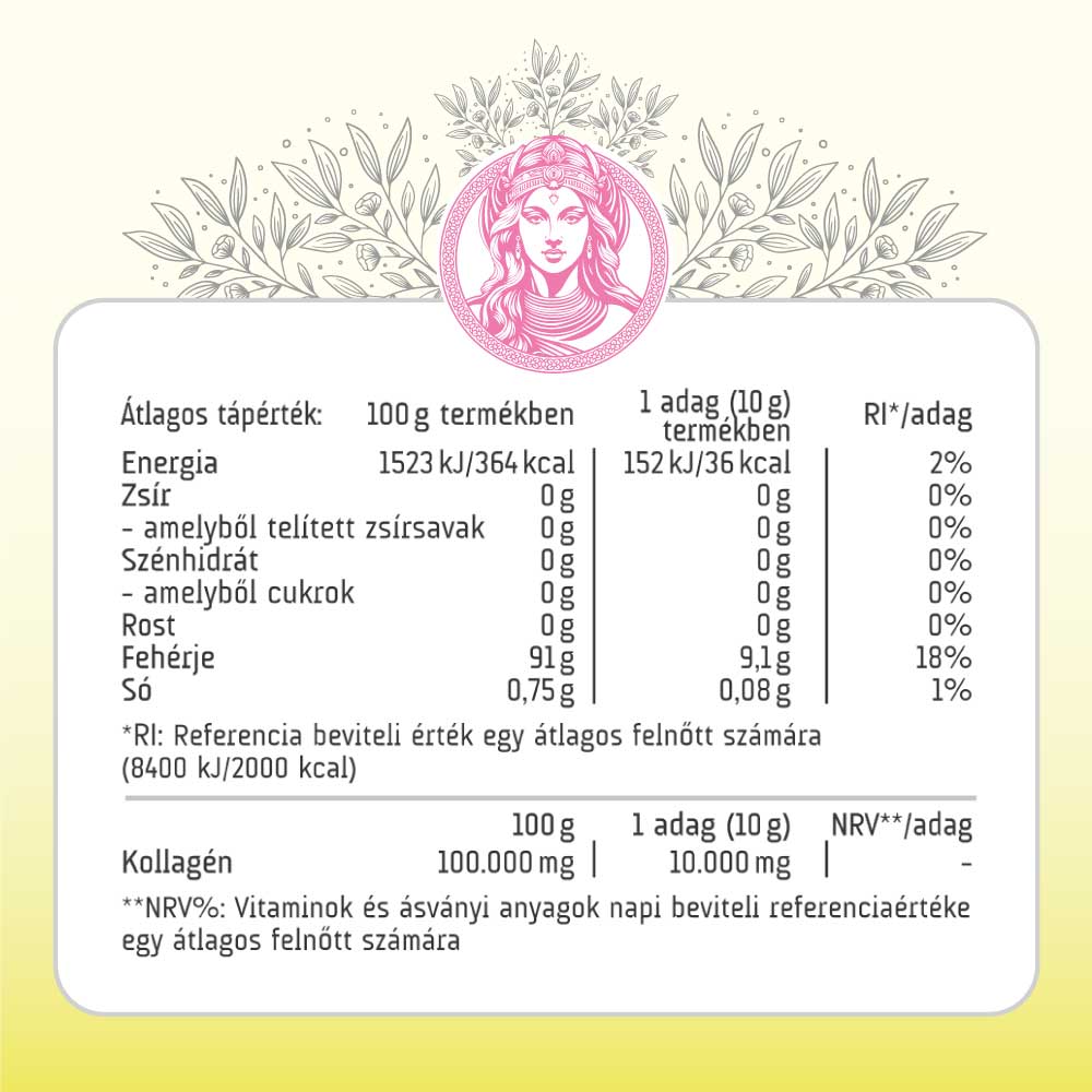 Nutrifocus Marhakollagén peptidek 300 g